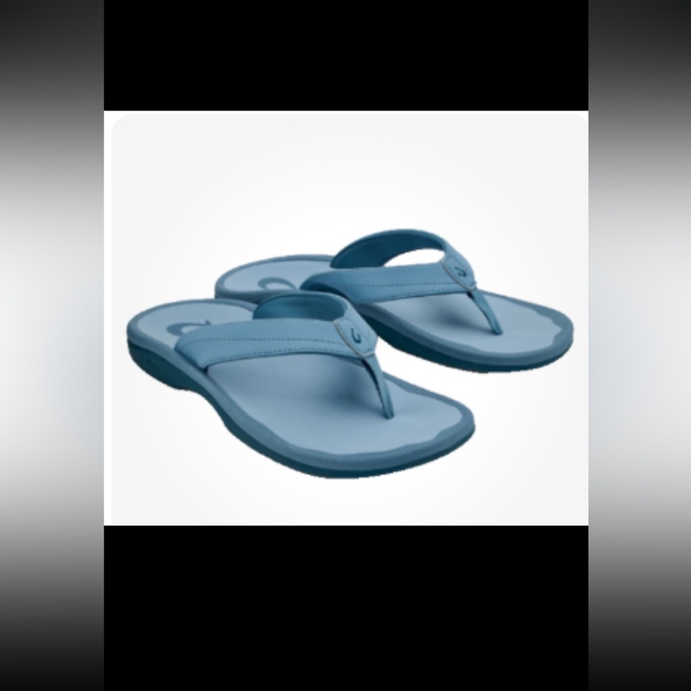 OluKai ‘Ohana Women’s Flip Flop Sandals Red Earth Size 8 NWT